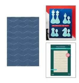SPELLBINDERS SPELLBINDERS HARLEQUIN 3D EMBOSSING FOLDER