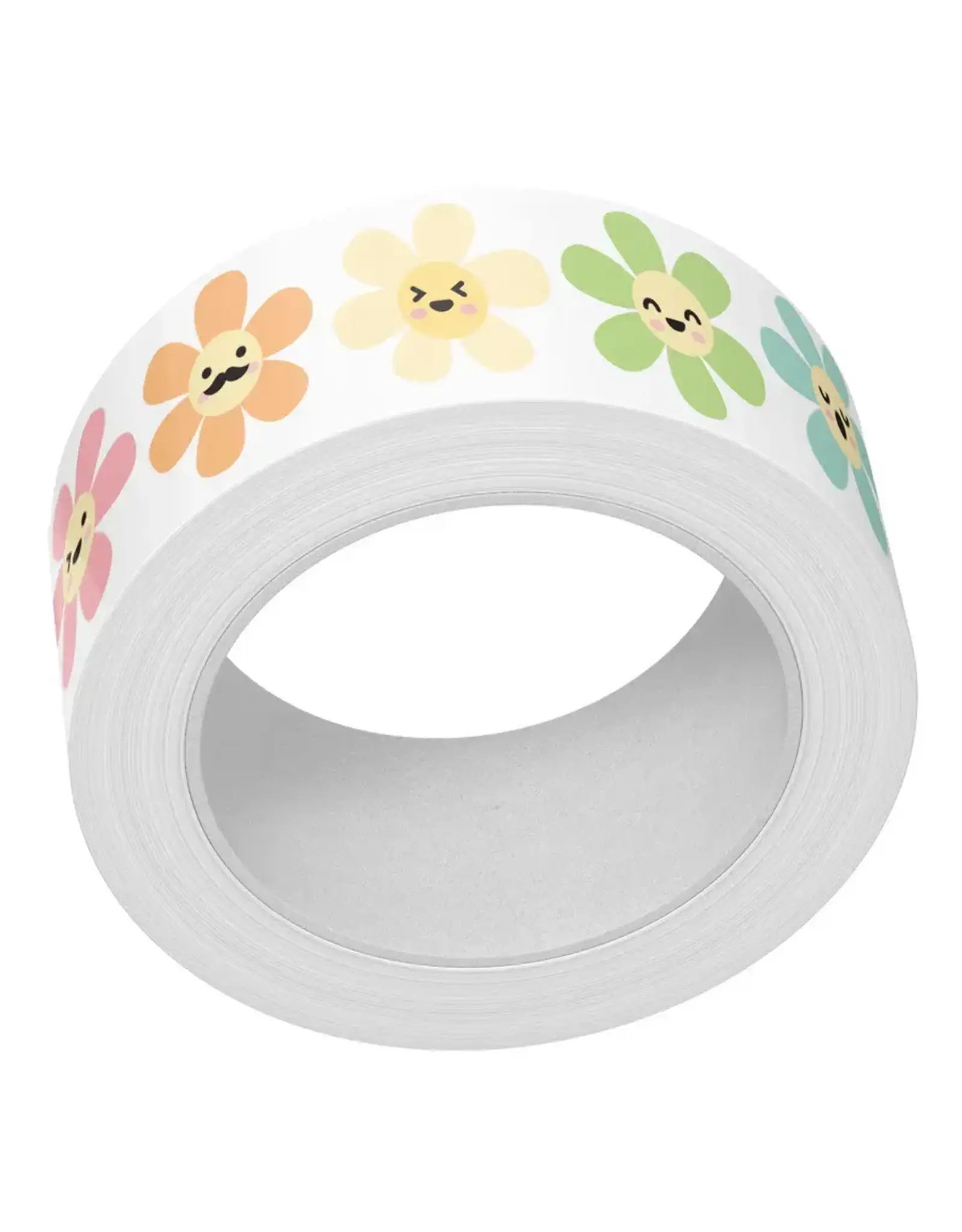 LAWN FAWN LAWN FAWN HAPPY FLOWERS WASHI TAPE