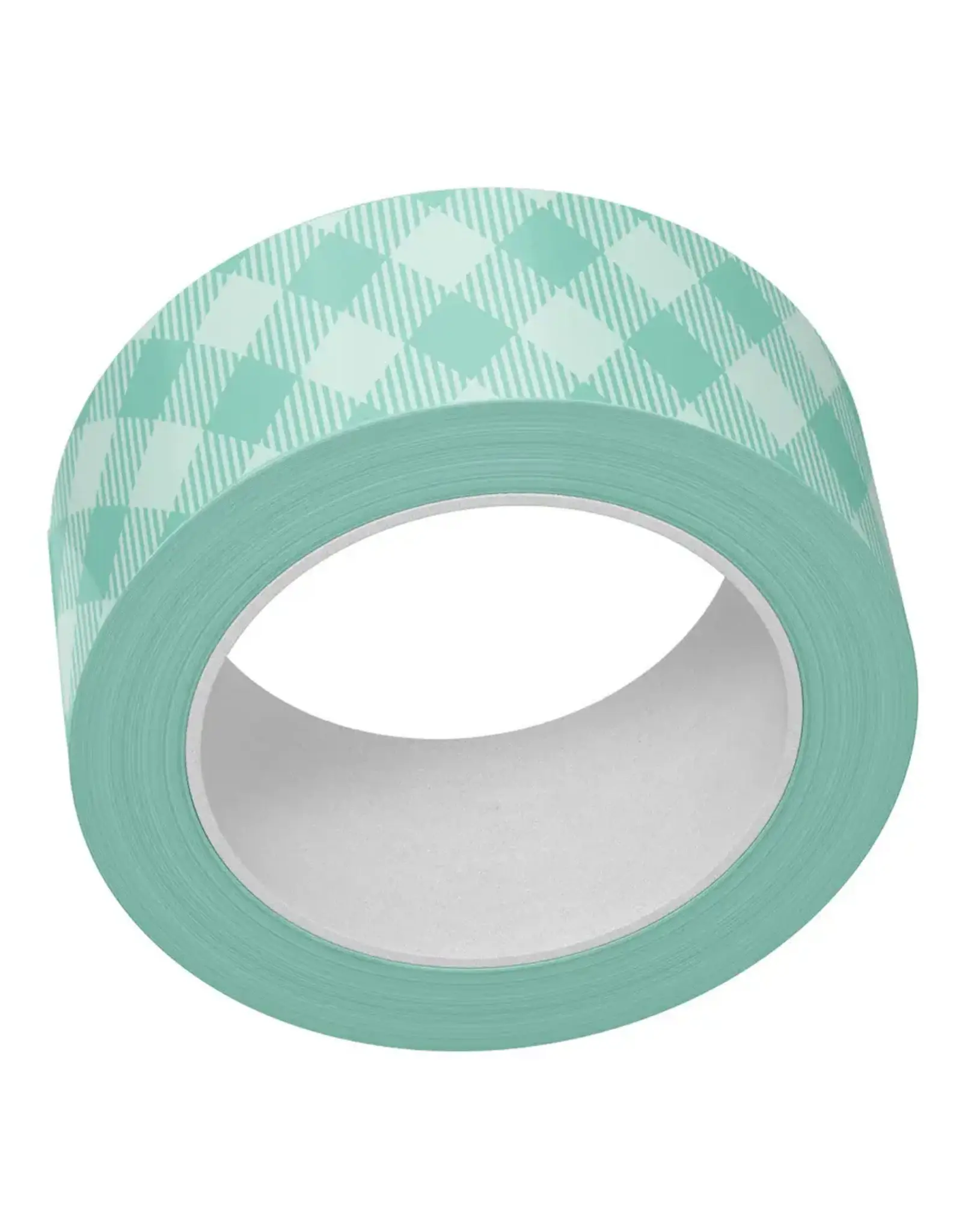 LAWN FAWN LAWN FAWN AQUA GINGHAM WASHI TAPE