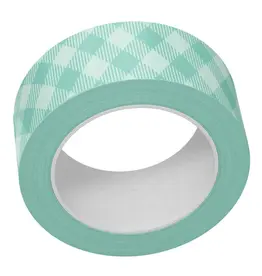 LAWN FAWN LAWN FAWN AQUA GINGHAM WASHI TAPE