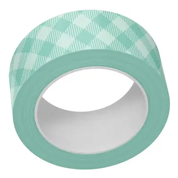 LAWN FAWN LAWN FAWN AQUA GINGHAM WASHI TAPE