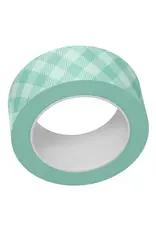 LAWN FAWN LAWN FAWN AQUA GINGHAM WASHI TAPE