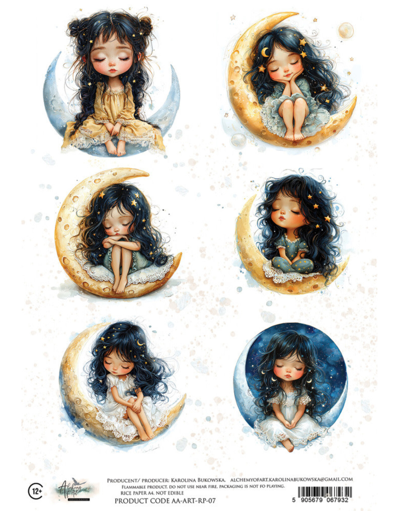 ALCHEMY OF ART ALCHEMY OF ART ART 07 A4 RICE PAPER