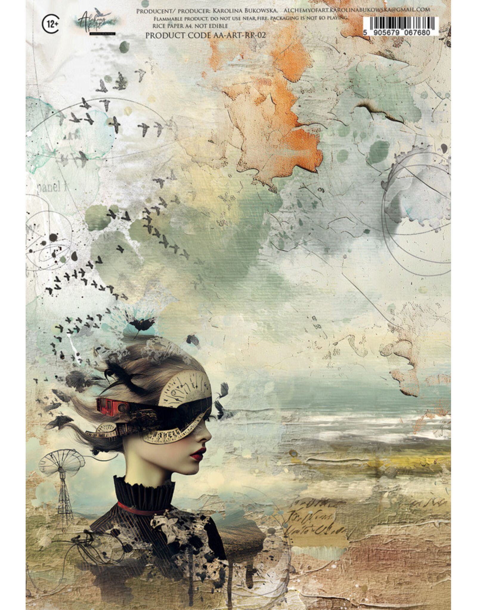 ALCHEMY OF ART ALCHEMY OF ART ART 02 A4 RICE PAPER