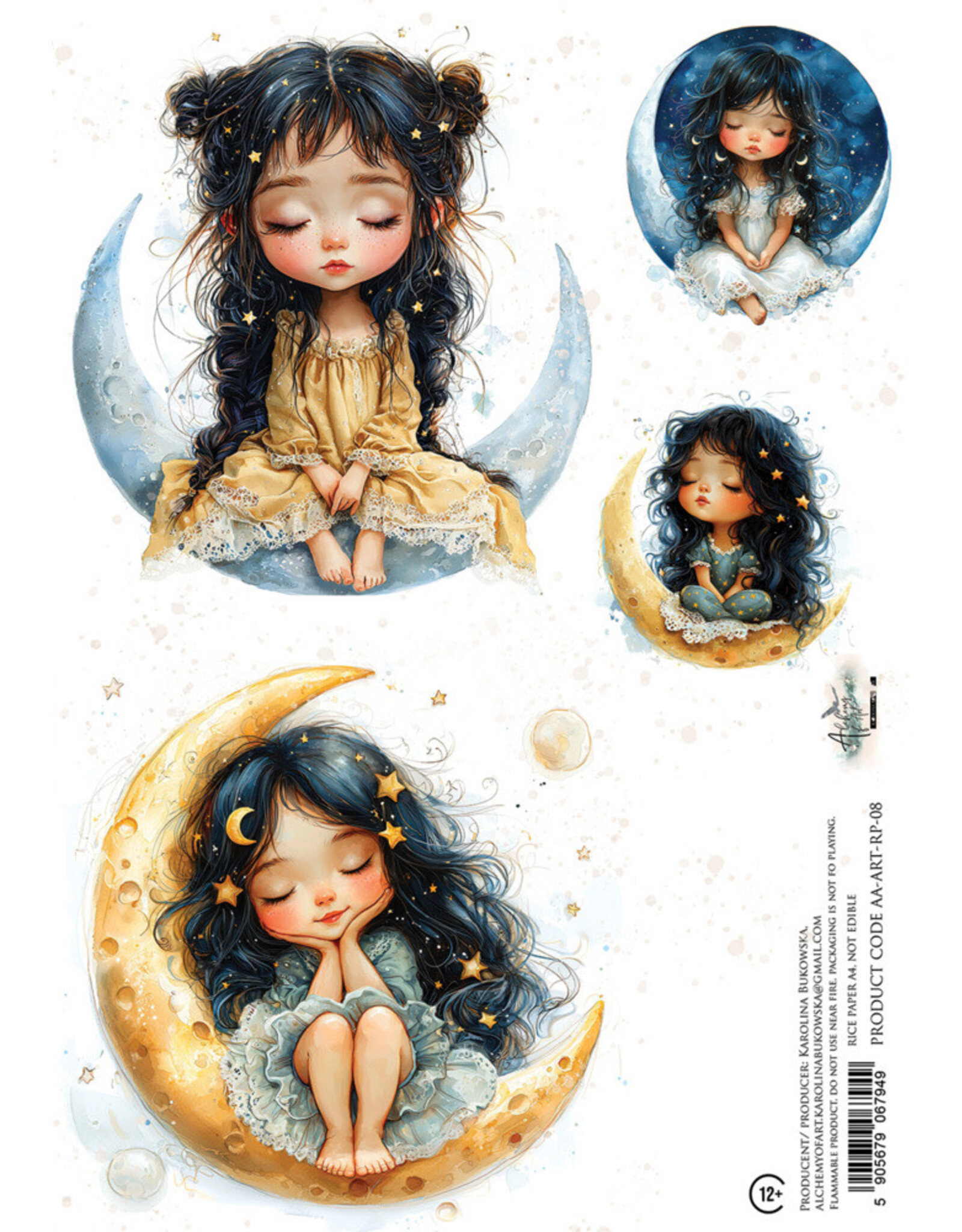 ALCHEMY OF ART ALCHEMY OF ART ART 08 A4 RICE PAPER