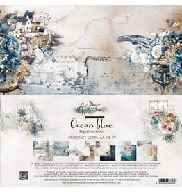 ALCHEMY OF ART ALCHEMY OF ART OCEAN BLUE 12x12 PAPER PACK 6 SHEETS