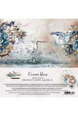 ALCHEMY OF ART ALCHEMY OF ART OCEAN BLUE 6x6 PAPER PACK 24 SHEETS