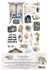 ALCHEMY OF ART ALCHEMY OF ART OCEAN BLUE 6x12 EXTRAS DIE-CUTS