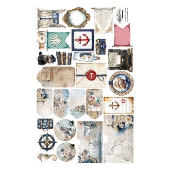 ALCHEMY OF ART ALCHEMY OF ART OCEAN BLUE 01 FABRIC EXTRAS