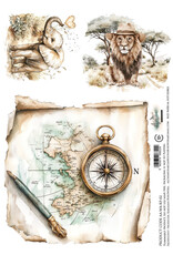 ALCHEMY OF ART ALCHEMY OF ART WILD ADVENTURES 02 A4 RICE PAPER