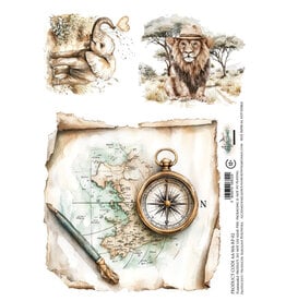 ALCHEMY OF ART ALCHEMY OF ART WILD ADVENTURES 02 A4 RICE PAPER