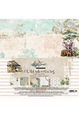 ALCHEMY OF ART ALCHEMY OF ART WILD ADVENTURES 12x12 PAPER PACK 6 SHEETS