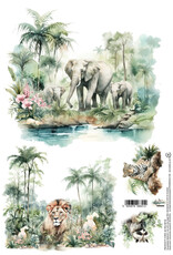 ALCHEMY OF ART ALCHEMY OF ART WILD ADVENTURES 01 A4 RICE PAPER