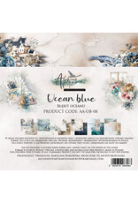 ALCHEMY OF ART ALCHEMY OF ART OCEAN BLUE 8x8 PAPER PACK 12 SHEETS