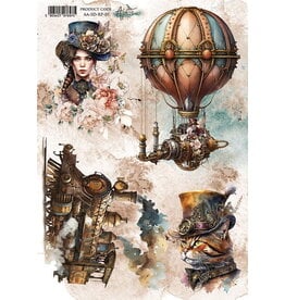 ALCHEMY OF ART ALCHEMY OF ART STEAMPUNK DREAMS 01 A4 RICE PAPER