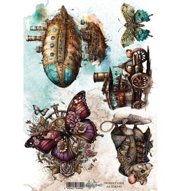 ALCHEMY OF ART ALCHEMY OF ART STEAMPUNK DREAMS 02 A4 RICE PAPER