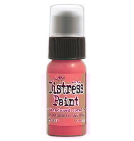 RANGER TIM HOLTZ DISTRESS PAINT DABBER ABANDONED CORAL 1OZ