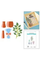 SPELLBINDERS SPELLBINDERS LISA HORTON CONTAINERS AND FOLIAGE ETCHED DIE SET