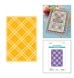 SPELLBINDERS SPELLBINDERS LISA HORTON DECORATIVE LATTICE ETCHED DIE SET