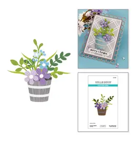 SPELLBINDERS SPELLBINDERS LISA HORTON GARDEN PLANTER ETCHED DIE SET