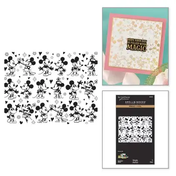 SPELLBINDERS SPELLBINDERS BETTERPRESS HAPPIEST PLACE PRESS + FOIL PLATE