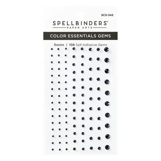 SPELLBINDERS SPELLBINDERS DENIM COLOR ESSENTIALS GEMS