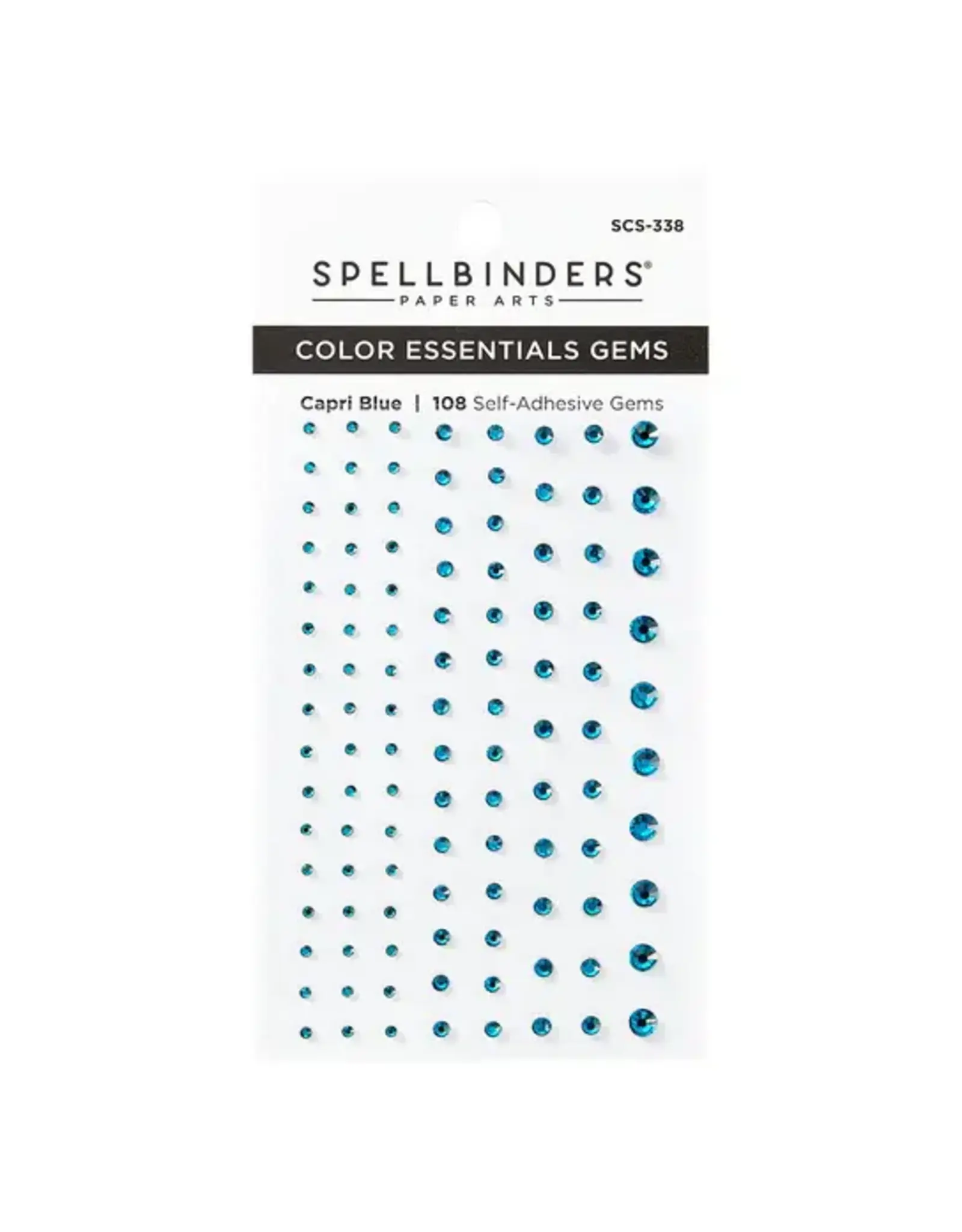 SPELLBINDERS SPELLBINDERS CAPRI BLUE COLOR ESSENTIALS GEMS