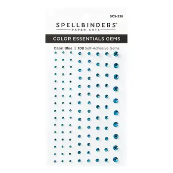 SPELLBINDERS SPELLBINDERS CAPRI BLUE COLOR ESSENTIALS GEMS