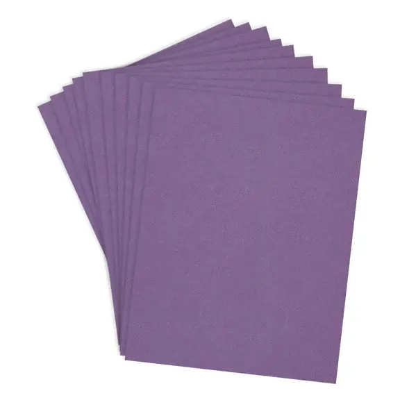SPELLBINDERS SPELLBINDERS LILAC COLORWHEEL CARDSTOCK 8.5x11 10/PK