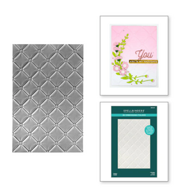 SPELLBINDERS SPELLBINDERS TUFTED 3D EMBOSSING FOLDER