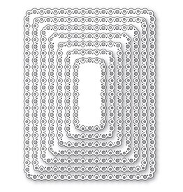 MEMORY BOX MEMORY BOX NOTCHED EYELET FRAMES DIE SET
