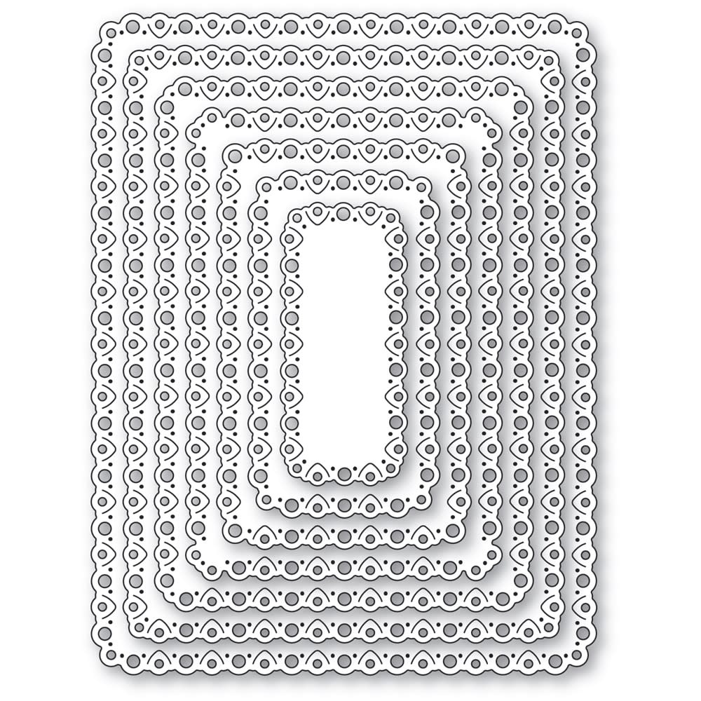 MEMORY BOX NOTCHED EYELET FRAMES DIE SET