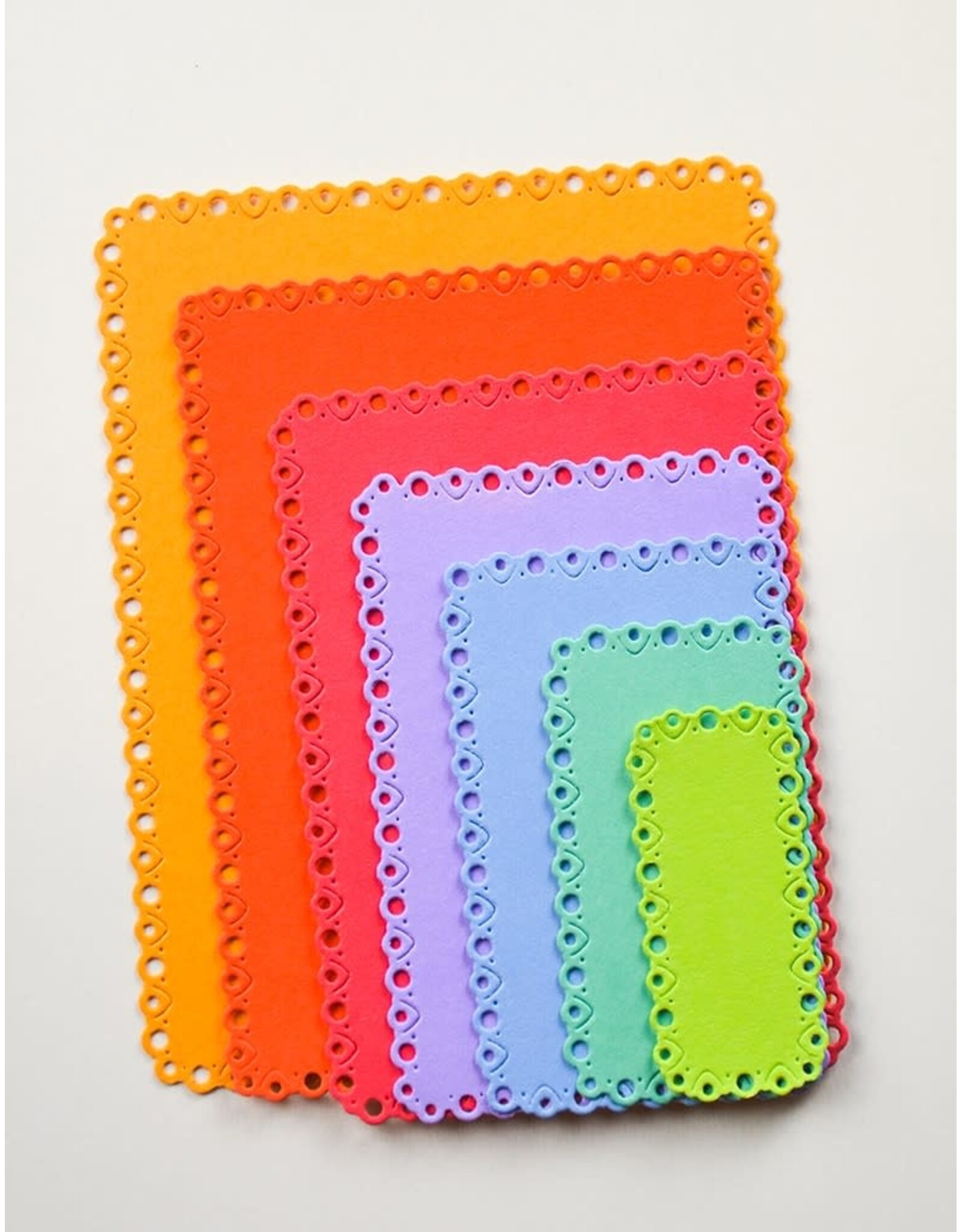 MEMORY BOX MEMORY BOX NOTCHED EYELET FRAMES DIE SET