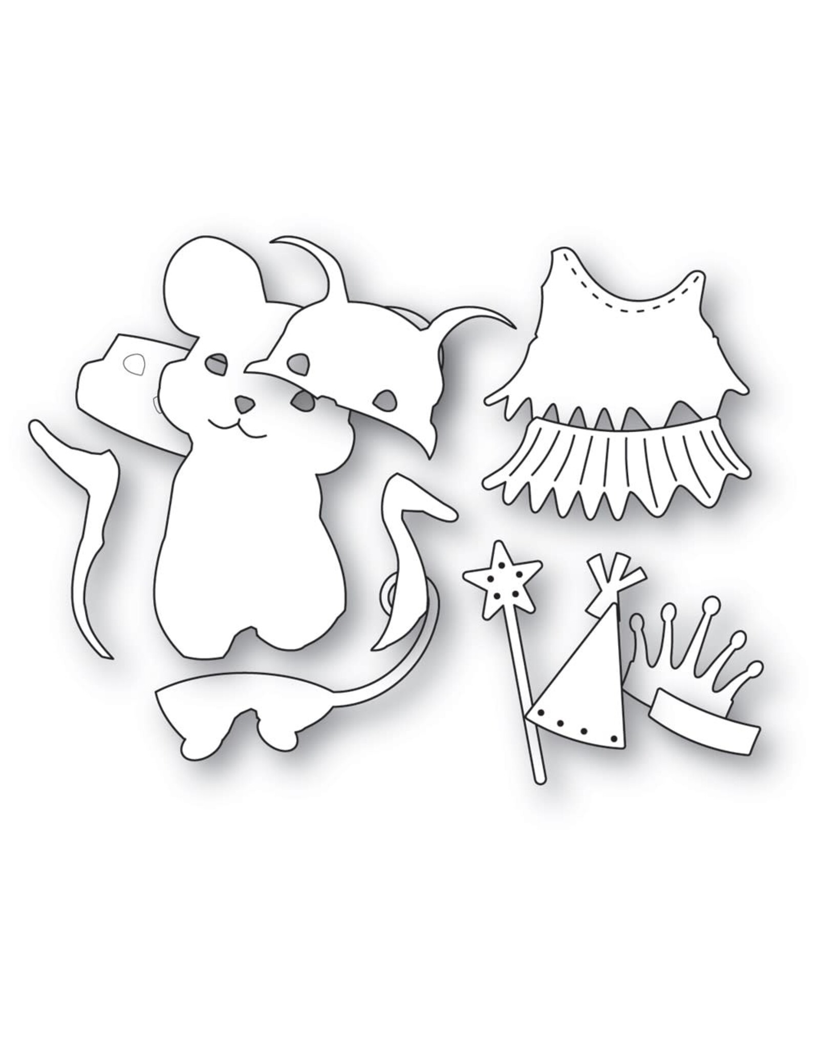 MEMORY BOX MEMORY BOX AMELIA MOUSE DIE SET