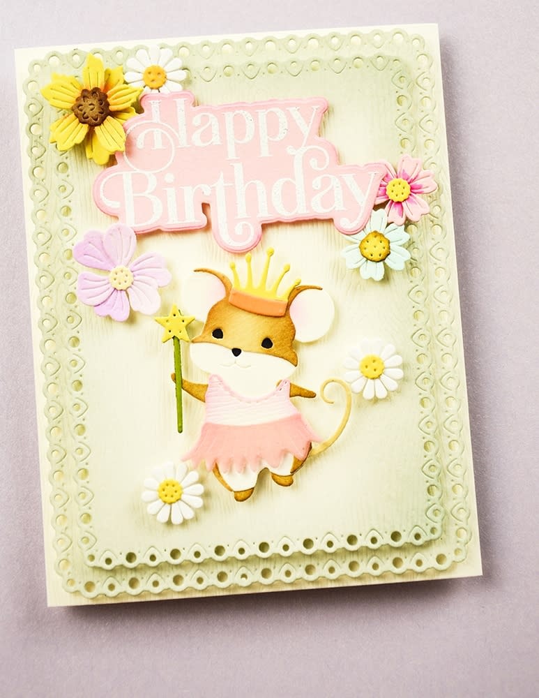 MEMORY BOX AMELIA MOUSE DIE SET