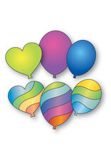 MEMORY BOX MEMORY BOX WAVY BALLOONS DIE SET