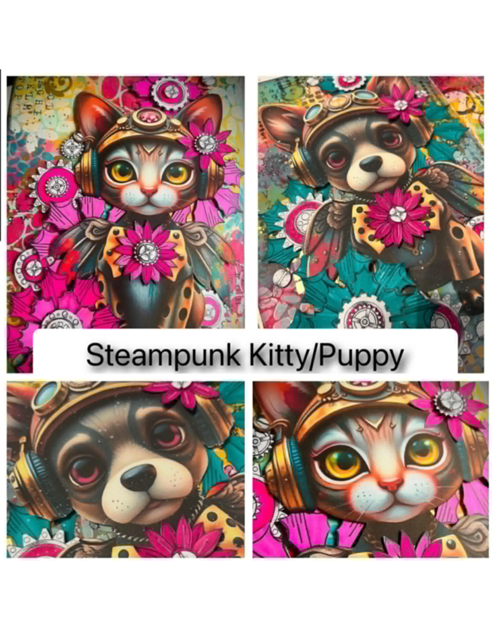 TRACY SCOTT CLASS STEAMPUNK KITTY/PUPPY JUNE 5 2026 9h30 - 16h30