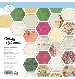 ELIZABETH CRAFT DESIGNS ELIZABETH CRAFT DESIGNS EVERYDAY MEMORIES SPRING SPLENDOR 12x12 PATTERENED PAPER PACK