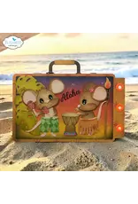 ELIZABETH CRAFT DESIGNS ELIZABETH CRAFT DESIGNS CUTE & WHIMSICAL DESTINATION FUN ALOHA ACCESSORIES DIE SET