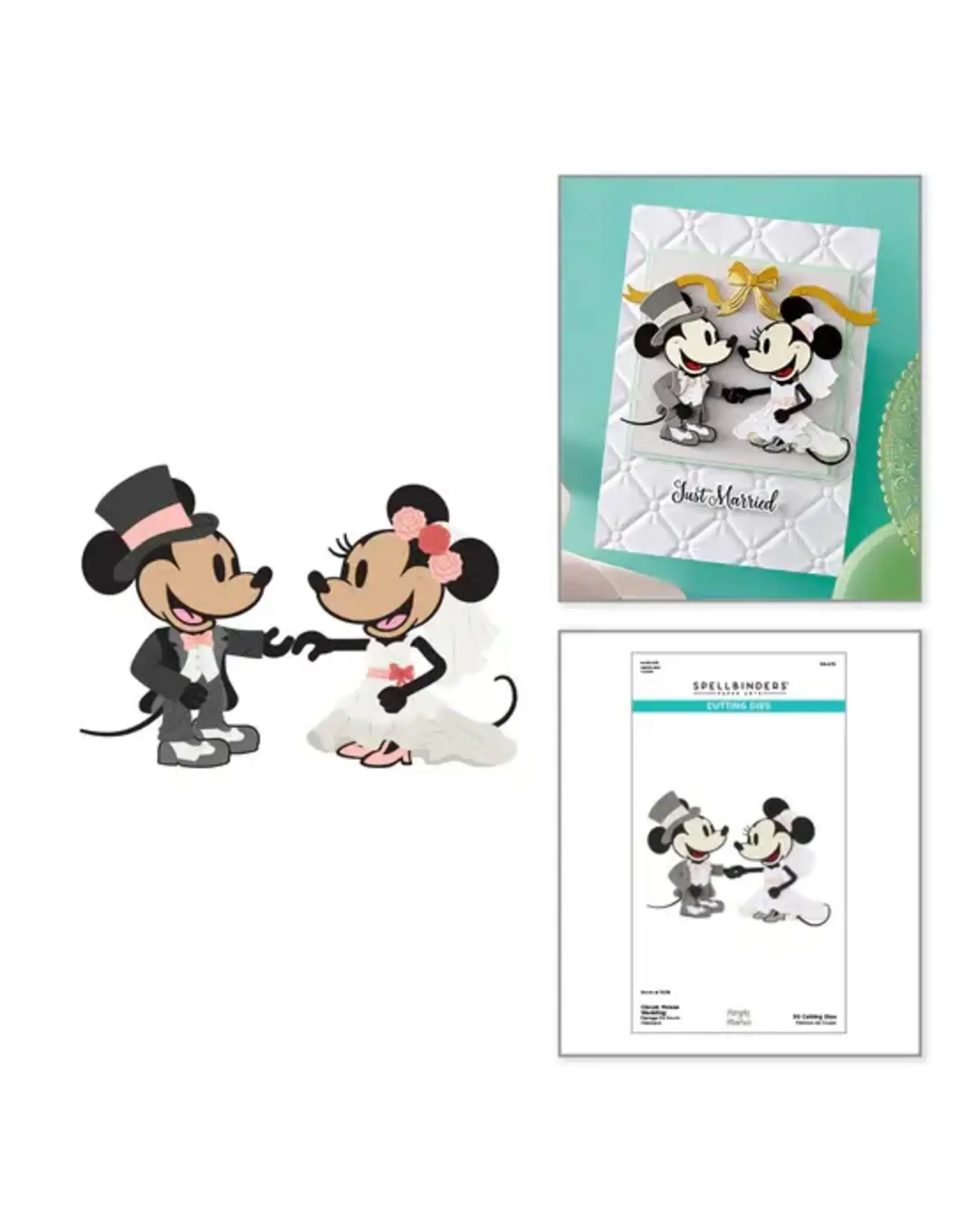 SPELLBINDERS SPELLBINDERS CLASSIC MOUSE WEDDING DIE SET
