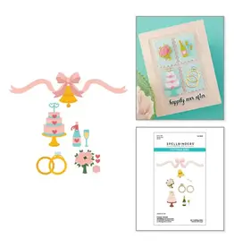 SPELLBINDERS SPELLBINDERS CLASSIC MOUSE WEDDING ACCESSORIES DIE SET