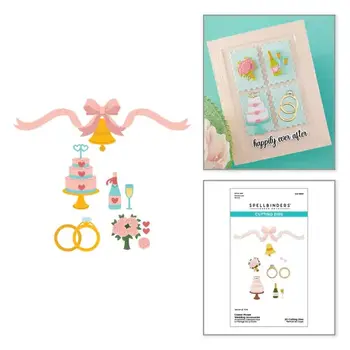 SPELLBINDERS SPELLBINDERS CLASSIC MOUSE WEDDING ACCESSORIES DIE SET