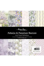 PAPER ROSE PAPER ROSE PETALS & PANSIES BASICS 6x6 PAPER COLLECTION
