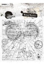 STUDIOLIGHT STUDIOLIGHT VINTAGE TREASURES ADVENTURES CLEAR STAMP