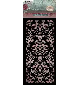 STUDIOLIGHT STUDIOLIGHT JENINE'S MINDFUL ART COLLECTION INNER PEACE SLIMLINE BAROQUE STENCIL