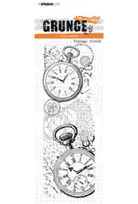 STUDIOLIGHT STUDIOLIGHT GRUNGE COLLECTION VINTAGE CLOCKS CLEAR STAMP