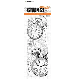 STUDIOLIGHT STUDIOLIGHT GRUNGE COLLECTION VINTAGE CLOCKS CLEAR STAMP