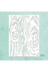MINTAY MINTAY KREATIVA WOODGRAIN 6x8 STENCIL