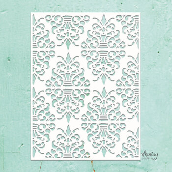 MINTAY MINTAY KREATIVA DAMASK 6x8 STENCIL