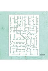 MINTAY MINTAY KREATIVA CIRCUIT BOARD 6x8 STENCIL
